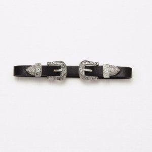 Zara western buckle choker